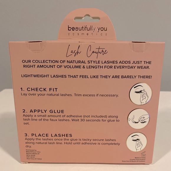 2/$20 Natural Style Lash Set - Picture 2 of 2